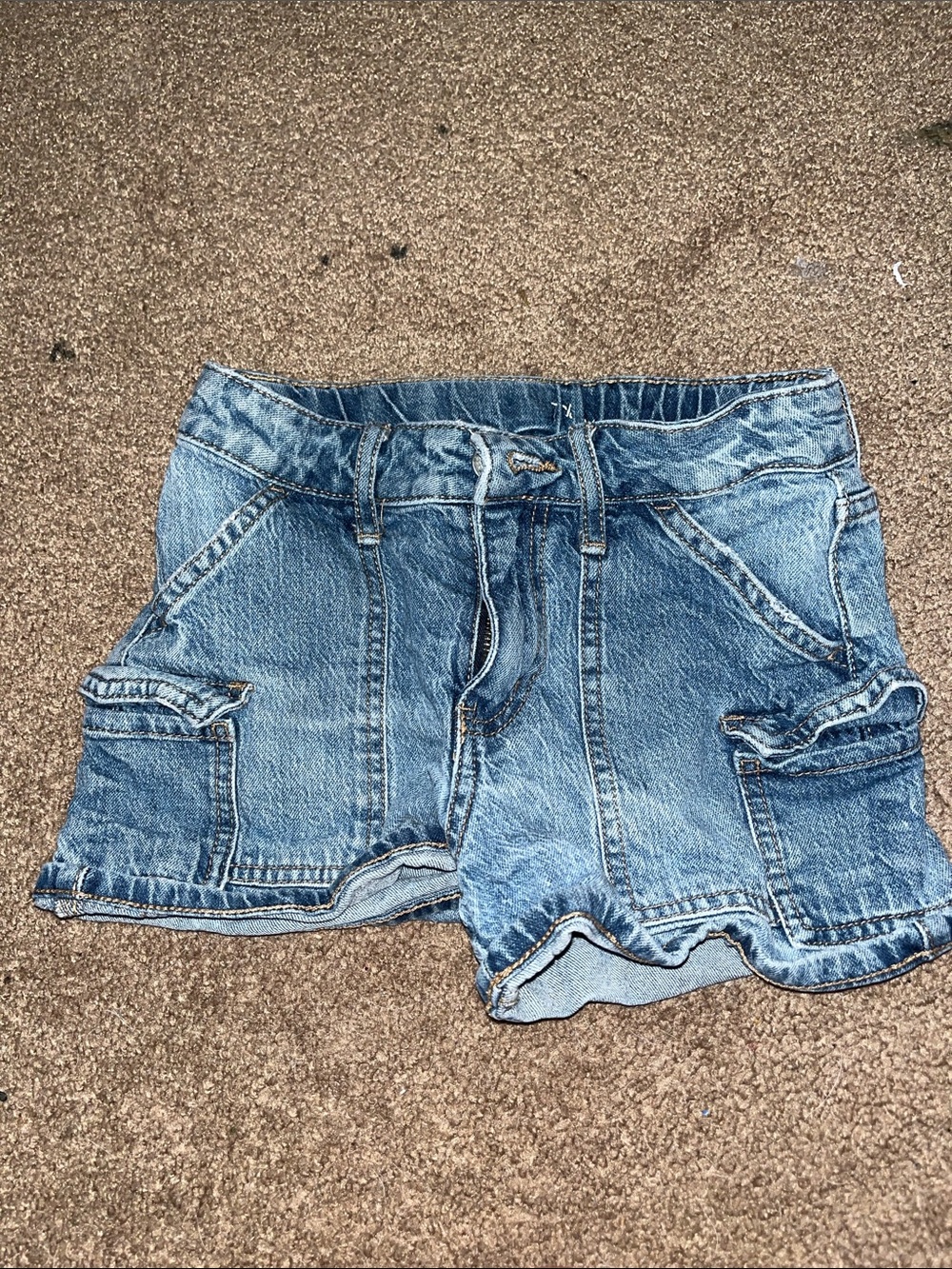 Classic Blue Denim Women's Shorts